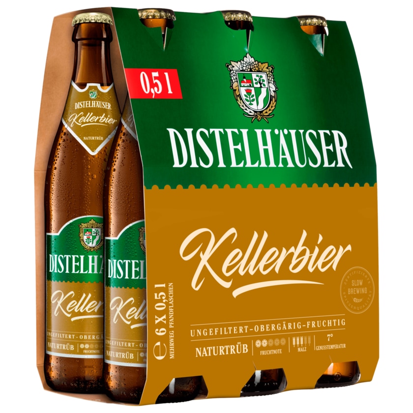 Distelhäu Kellerbier 6x0,5l